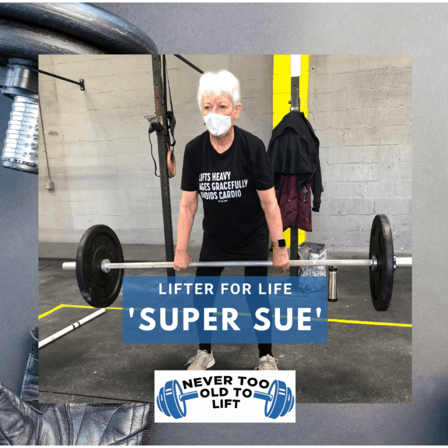 Sue Deadlifting