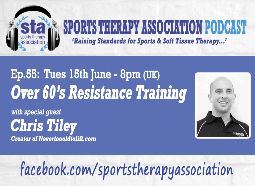 Sports Therapy Association Podcast Chris Tiley