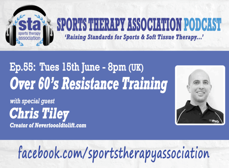 Sports Therapy Association Podcast Chris Tiley