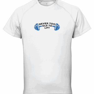 Women’s Gym Performance T-Shirt – Lightweight Workout Top | Blue Barbell Design