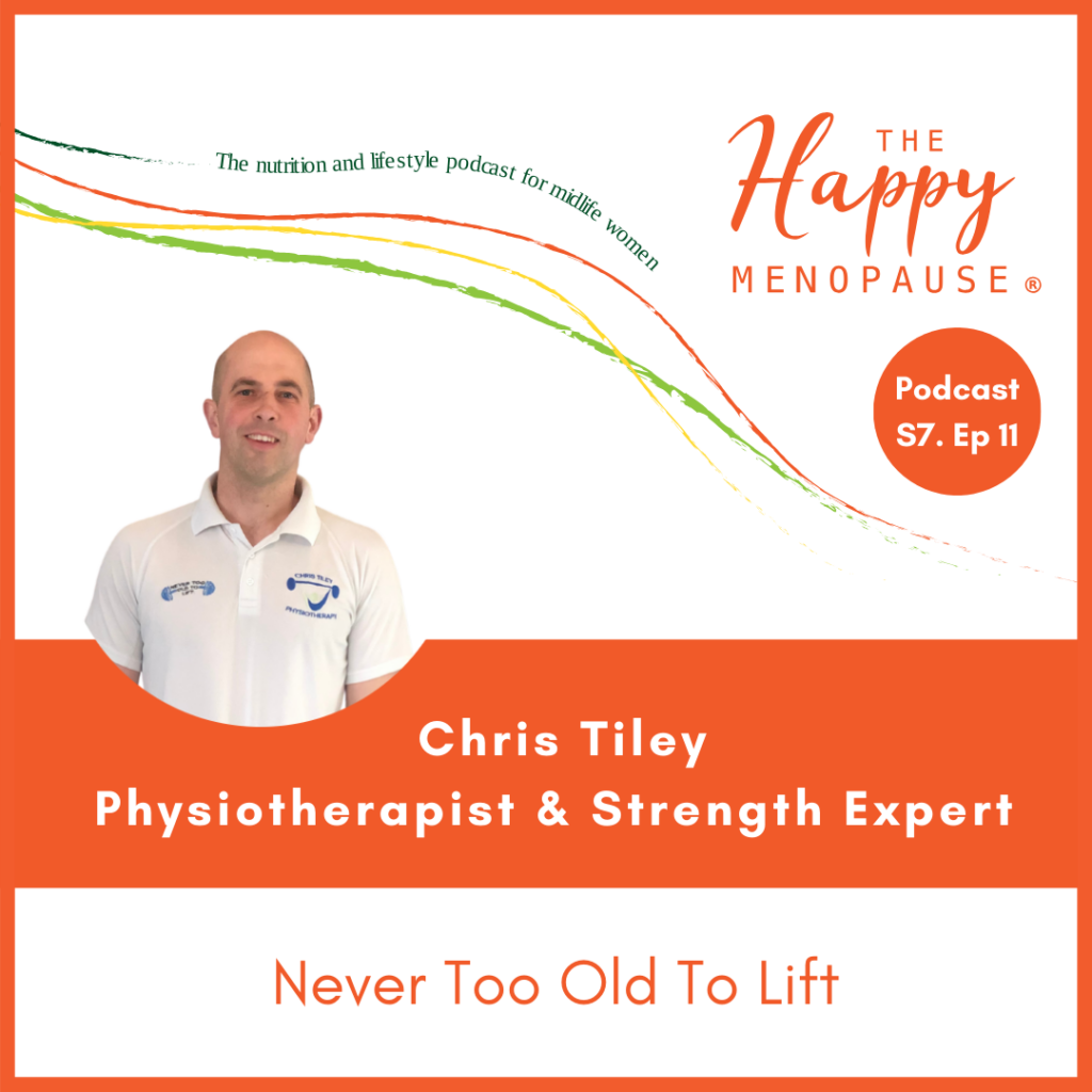 Chris Tiley on the Happy Menopause Podcast