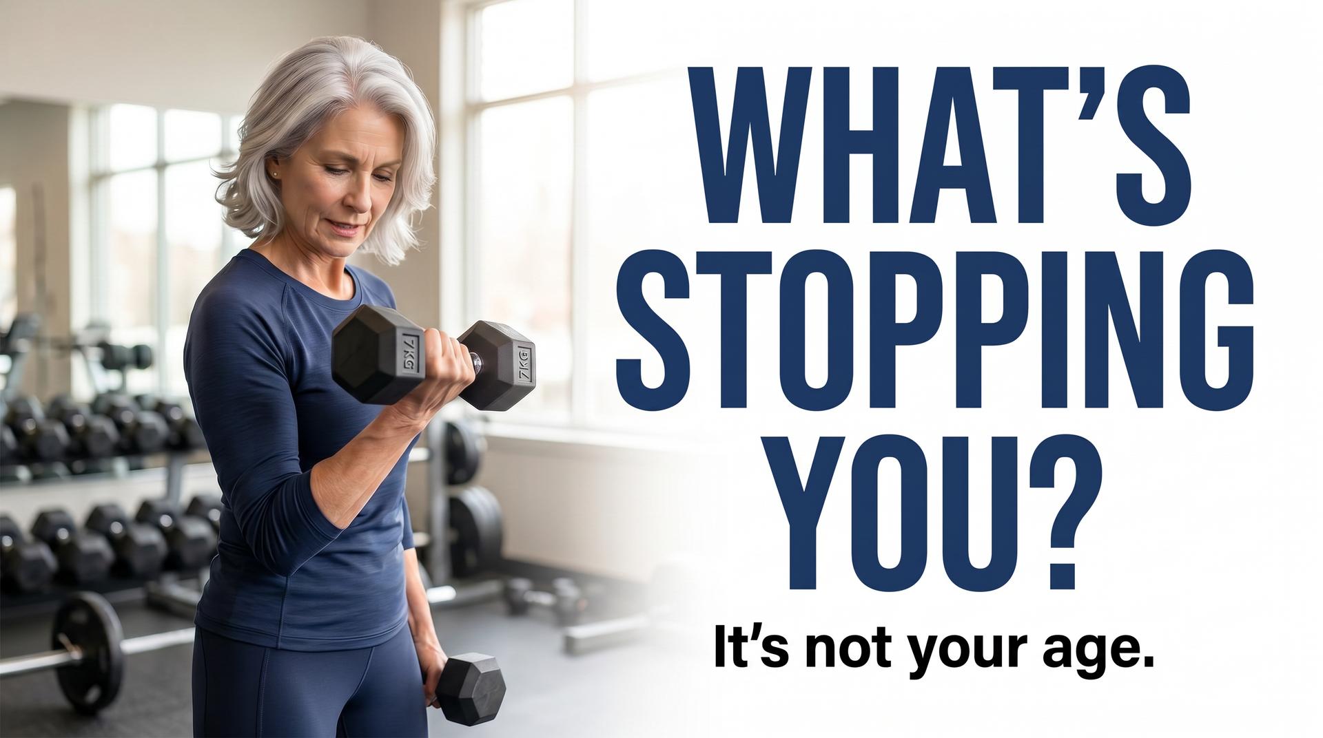 What's stopping you start strength training?